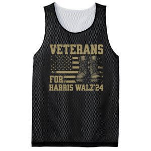 Presidential Campaign Veterans For Harris Walz Waltz 2024 Gift Mesh Reversible Basketball Jersey Tank