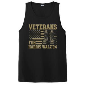 Presidential Campaign Veterans For Harris Walz Waltz 2024 Gift PosiCharge Competitor Tank