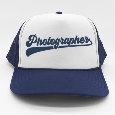 Photographer Cute Vintage Graphic Trucker Hat