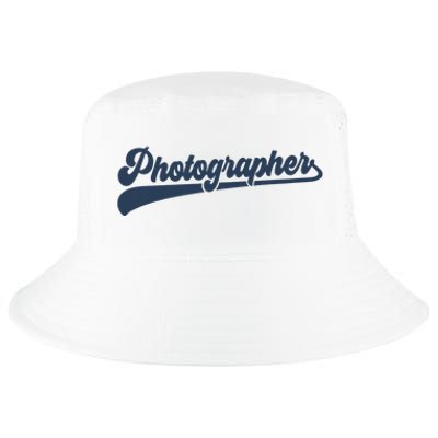 Photographer Cute Vintage Graphic Cool Comfort Performance Bucket Hat