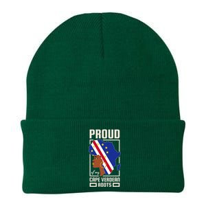 Proud Cape Verdean Roots Black History Month Cape Verde Knit Cap Winter Beanie