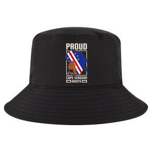 Proud Cape Verdean Roots Black History Month Cape Verde Cool Comfort Performance Bucket Hat