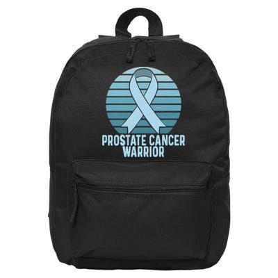 Prostate Cancer Warrior Cancer Survivor Support Cancer Team 16 in Basic Backpack