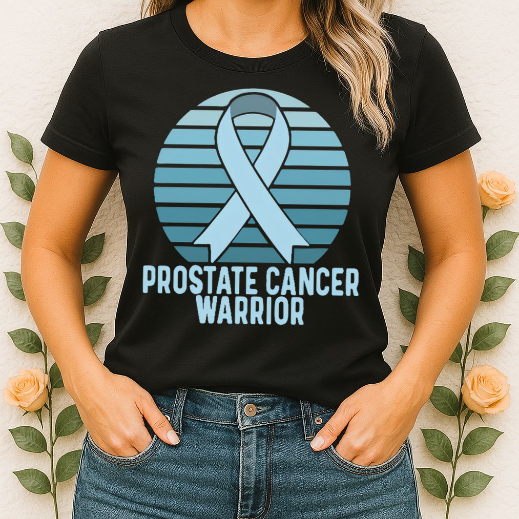 Prostate Cancer Warrior Cancer Survivor Support Cancer Team Womens T-Shirt
