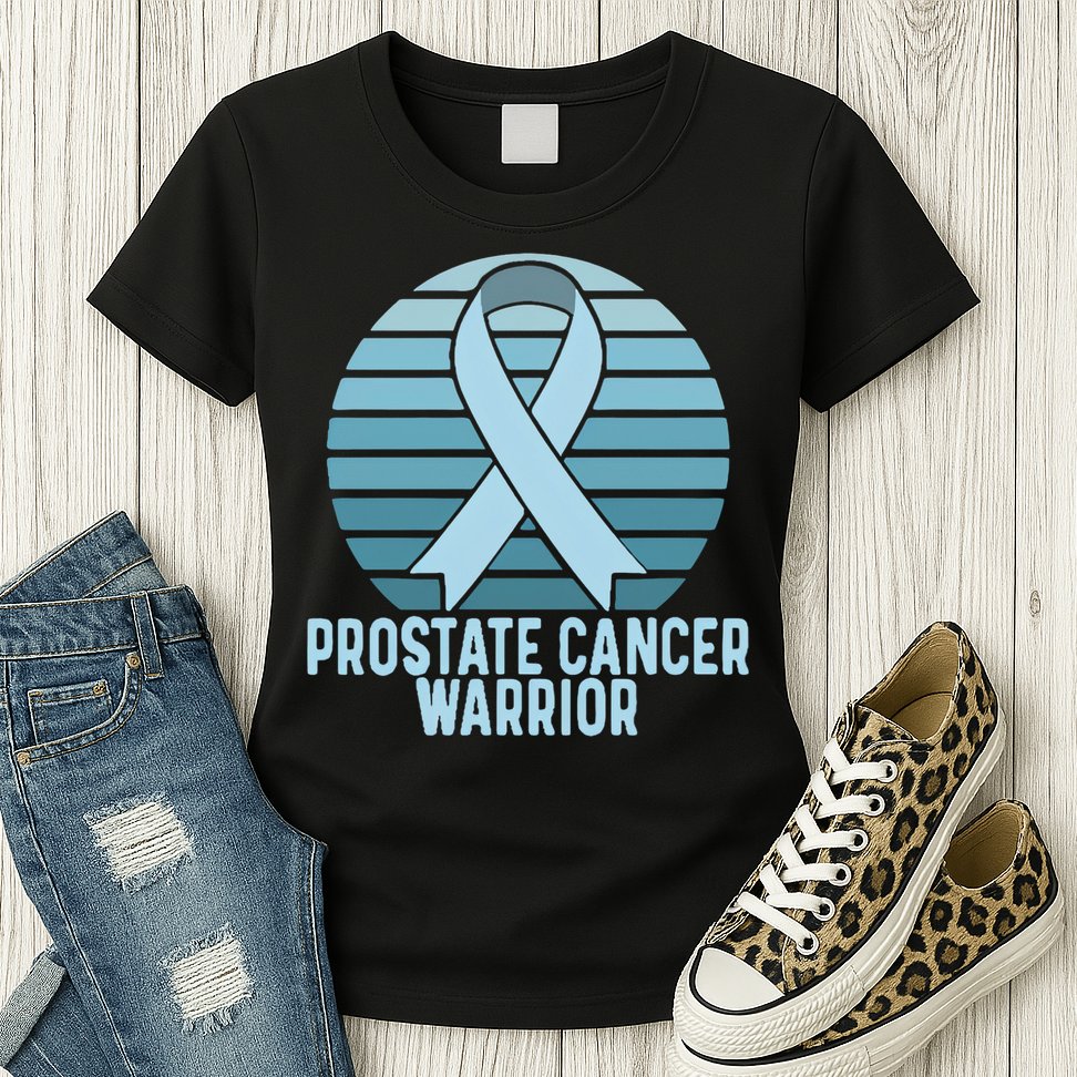 Prostate Cancer Warrior Cancer Survivor Support Cancer Team Womens T-Shirt