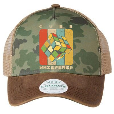 Puzzle Cube Whisperer Vintage Speed Cubing Math Legacy Tie Dye Trucker Hat