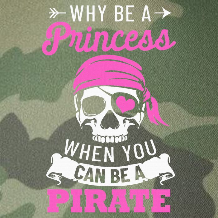 Pirate Costume Why Be A Princess When You Can Be A Pirate Legacy Tie Dye Trucker Hat