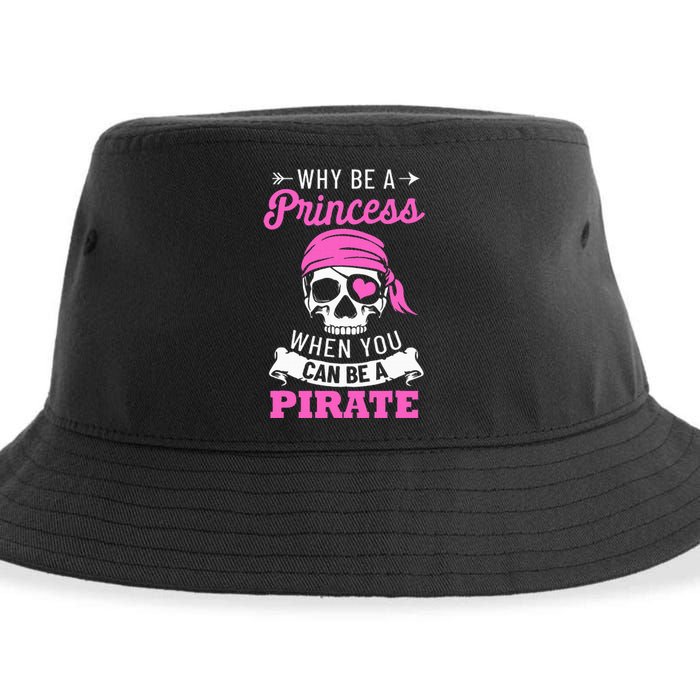 Pirate Costume Why Be A Princess When You Can Be A Pirate Sustainable Bucket Hat