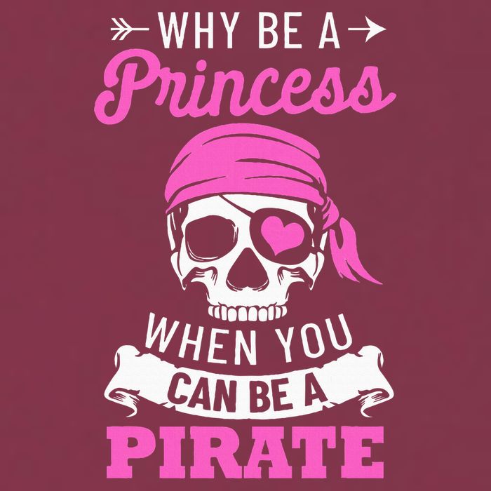 Pirate Costume Why Be A Princess When You Can Be A Pirate 16oz Travel Tumbler