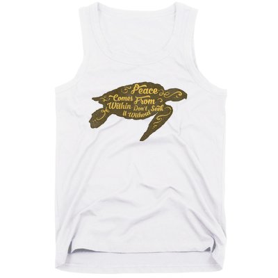 Peace Comes Within Tank Top