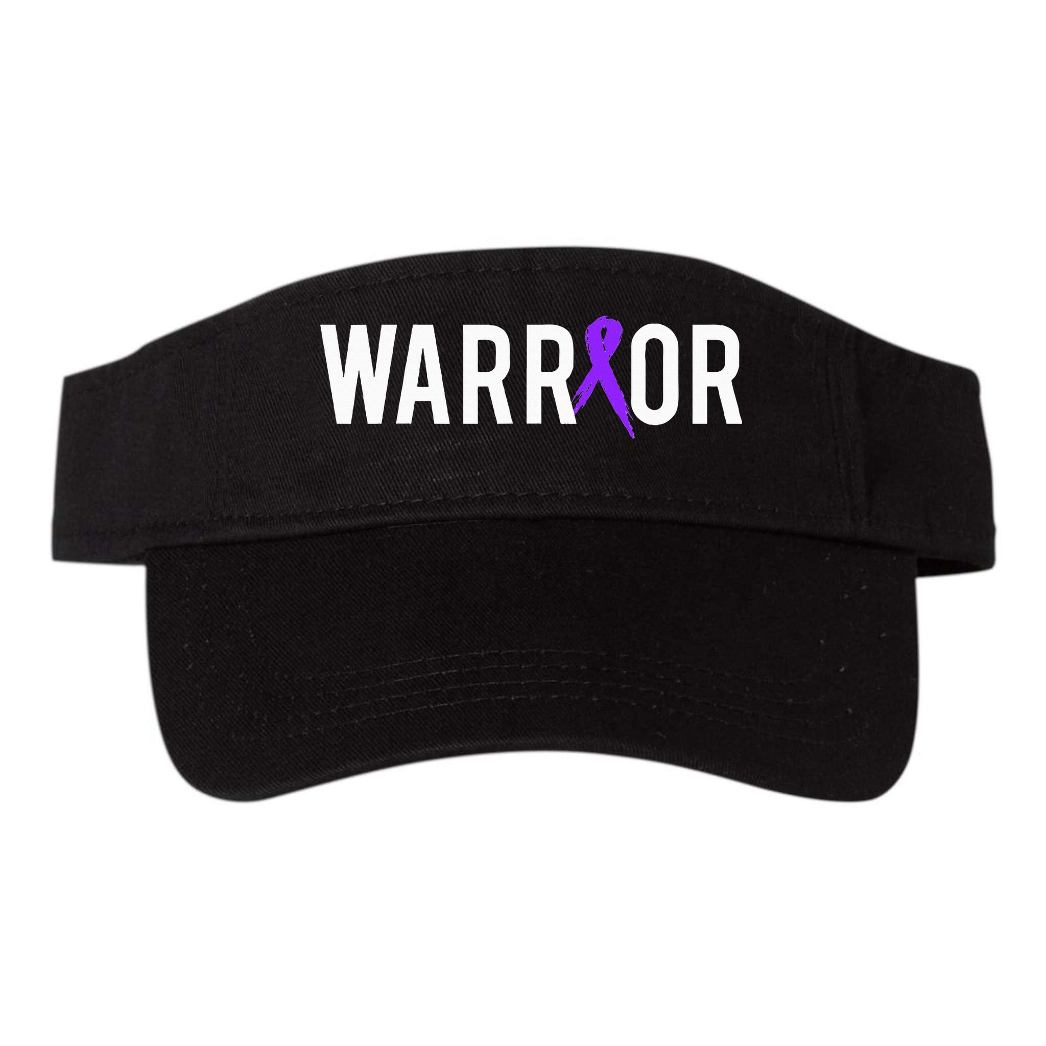 Pancreatic Cancer Warrior Design Gift For Cancer Awareness  Visor