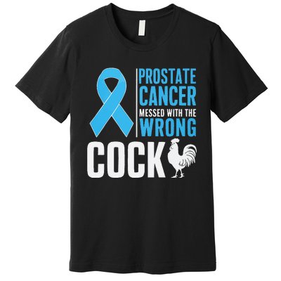 Prostate Cancer Warrior Prostate Cancer Awareness Premium T-Shirt