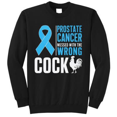 Prostate Cancer Warrior Prostate Cancer Awareness Tall Sweatshirt