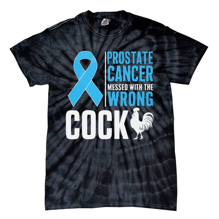 Prostate Cancer Warrior Prostate Cancer Awareness Tie-Dye T-Shirt