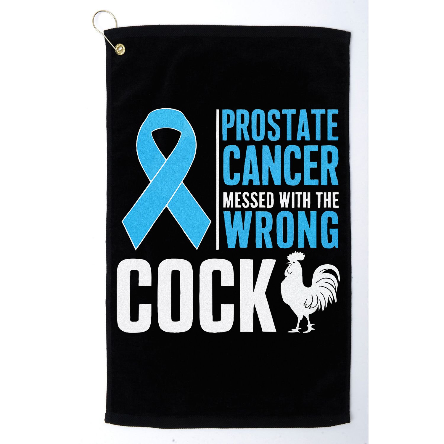 Prostate Cancer Warrior Prostate Cancer Awareness Golf Towel