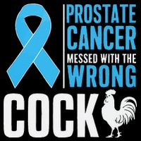 Prostate Cancer Warrior Prostate Cancer Awareness Women's V-Neck T-Shirt