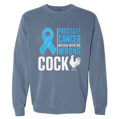 Prostate Cancer Warrior Prostate Cancer Awareness Garment-Dyed Sweatshirt