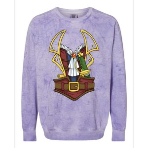 Pirate Costume Wo Colorblast Crewneck Sweatshirt