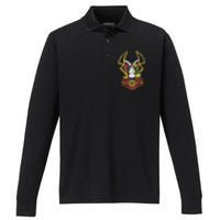 Pirate Costume Wo Performance Long Sleeve Polo