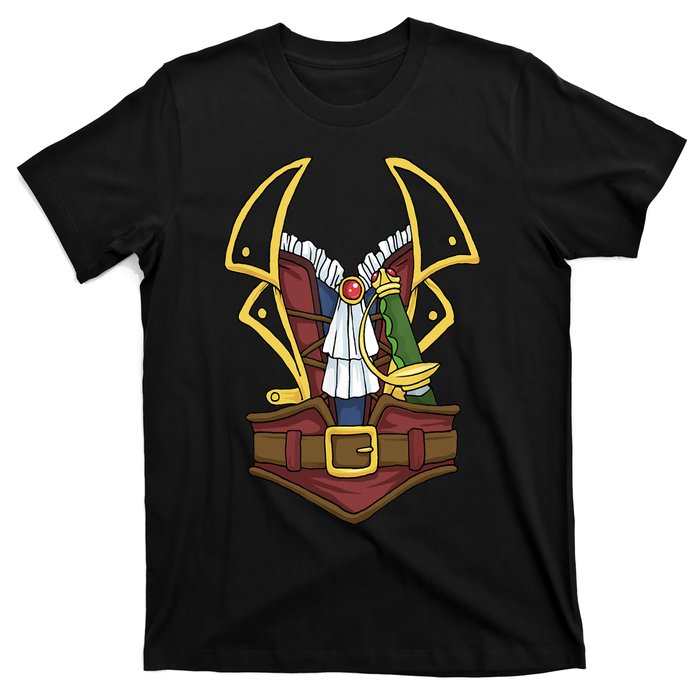 Pirate Costume Wo T-Shirt