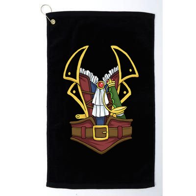 Pirate Costume Wo Golf Towel