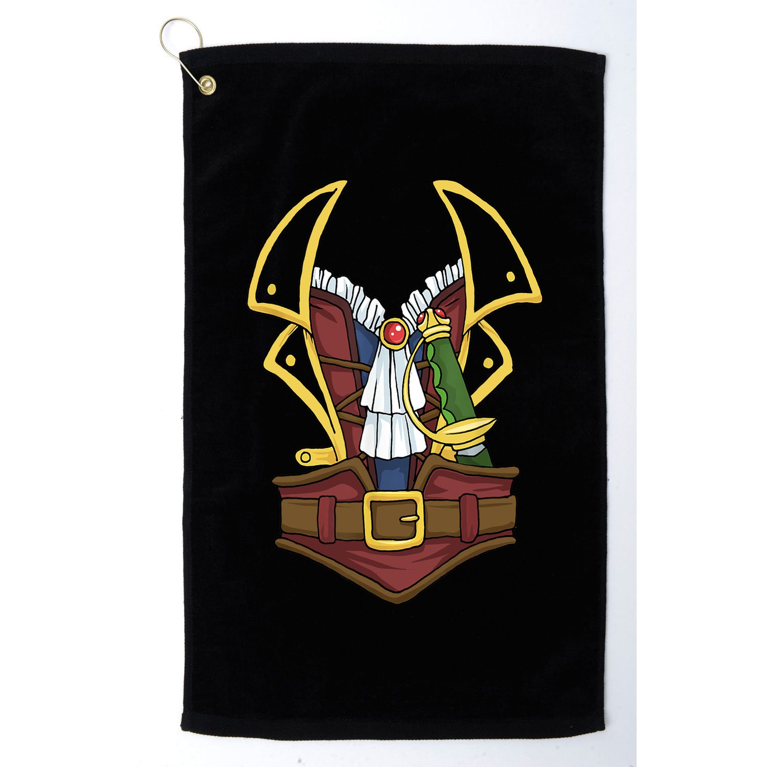 Pirate Costume Wo Golf Towel