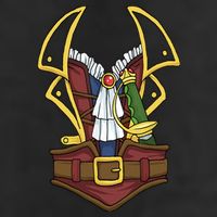 Pirate Costume Wo Golf Towel