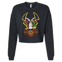 Pirate Costume Wo Cropped Pullover Crew
