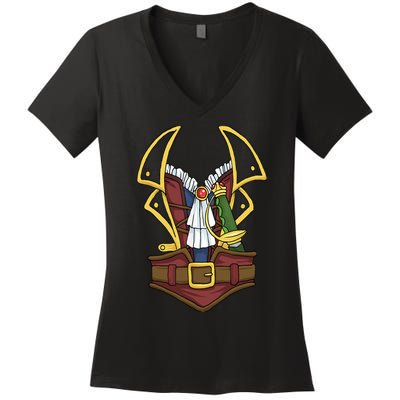 Pirate Costume Wo Women's V-Neck T-Shirt