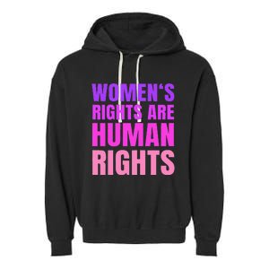 P.R.O Choice Women Rights Feminist Protest Garment-Dyed Fleece Hoodie