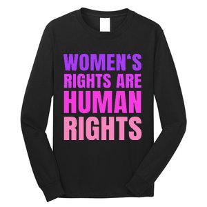 P.R.O Choice Women Rights Feminist Protest Long Sleeve Shirt