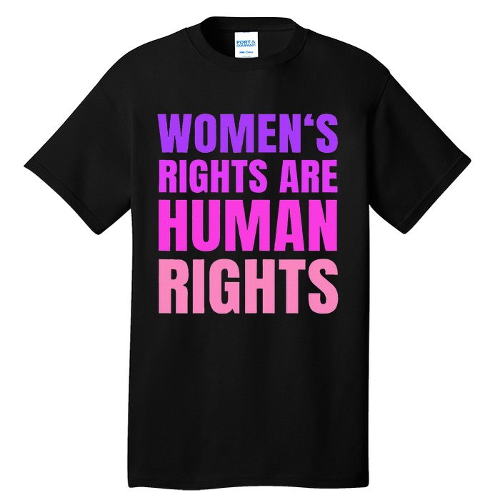 P.R.O Choice Women Rights Feminist Protest Tall T-Shirt