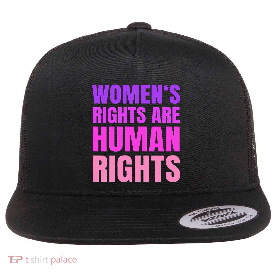 P.R.O Choice Women Rights Feminist Protest Flat Bill Trucker Hat