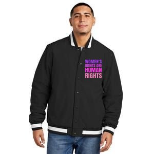 P.R.O Choice Women Rights Feminist Protest Insulated Varsity Jacket