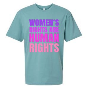 P.R.O Choice Women Rights Feminist Protest Sueded Cloud Jersey T-Shirt