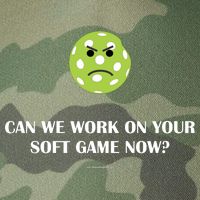 Pickleball Can We Work On Your Soft Game Now Legacy Tie Dye Trucker Hat