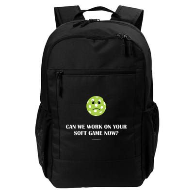Pickleball Can We Work On Your Soft Game Now Daily Commute Backpack