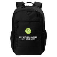 Pickleball Can We Work On Your Soft Game Now Backpack