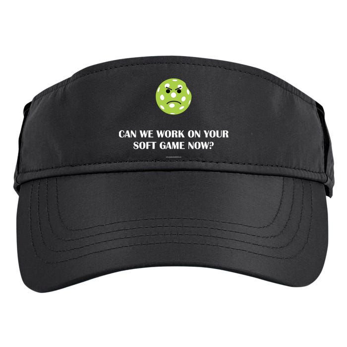 Pickleball Can We Work On Your Soft Game Now Adult Drive Performance Visor