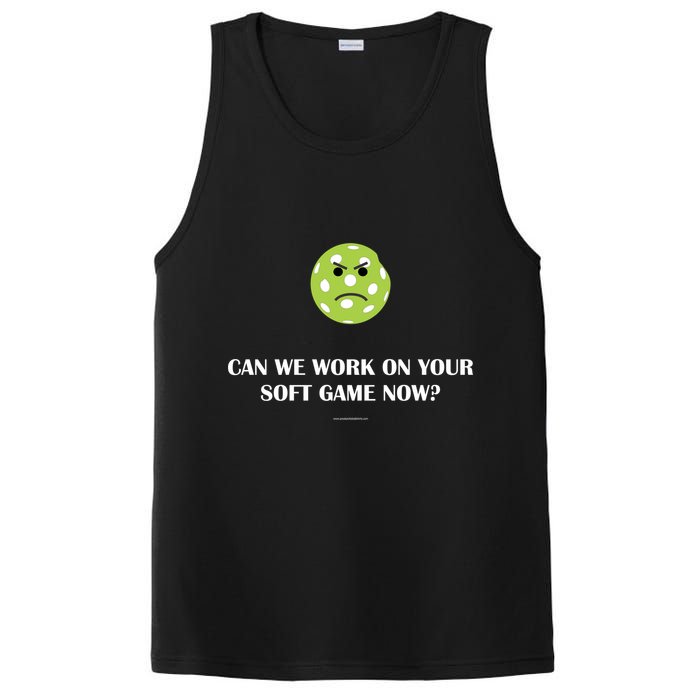 Pickleball Can We Work On Your Soft Game Now PosiCharge Competitor Tank