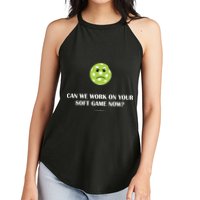Pickleball Can We Work On Your Soft Game Now Women's Perfect Tri Rocker Tank