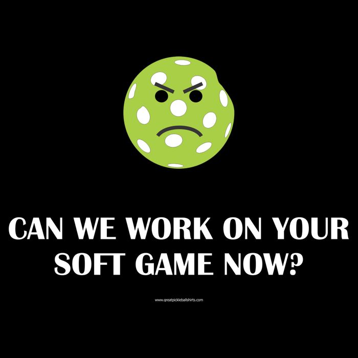 Pickleball Can We Work On Your Soft Game Now Wool Snapback Cap