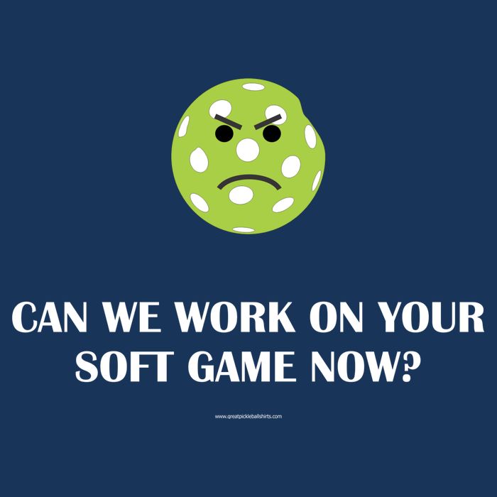 Pickleball Can We Work On Your Soft Game Now Cool Comfort Performance Bucket Hat