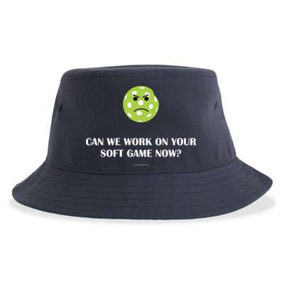 Pickleball Can We Work On Your Soft Game Now Sustainable Bucket Hat