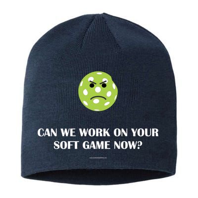 Pickleball Can We Work On Your Soft Game Now Sustainable Beanie