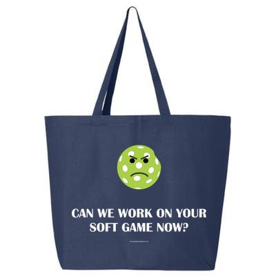 Pickleball Can We Work On Your Soft Game Now 25L Jumbo Tote
