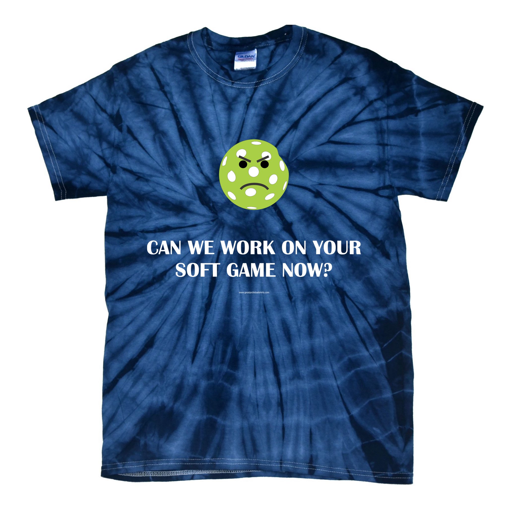 Pickleball Can We Work On Your Soft Game Now Tie-Dye T-Shirt