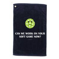 Pickleball Can We Work On Your Soft Game Now Golf Towel