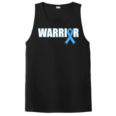 Prostate Cancer Warrior Light Blue Ribbon PosiCharge Competitor Tank