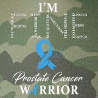 Prostate Cancer Warrior Im Fine Legacy Tie Dye Trucker Hat